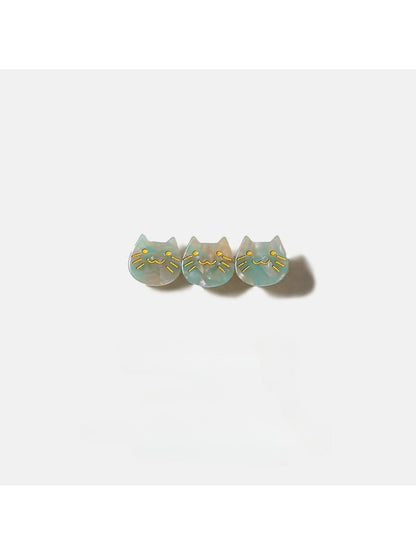 Beau - Colorful Cat Shaped Hair Clips