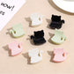 Beau - Glossy Cat Shape Acrylic Alloy Claw Clip