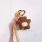 Keypus - Plush Star Bear Keychain
