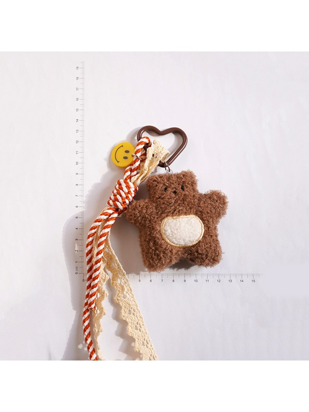 Keypus - Plush Star Bear Keychain