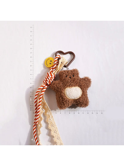 Keypus - Plush Star Bear Keychain