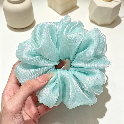 Gifty - Double Layer Polyester Round Scrunchie