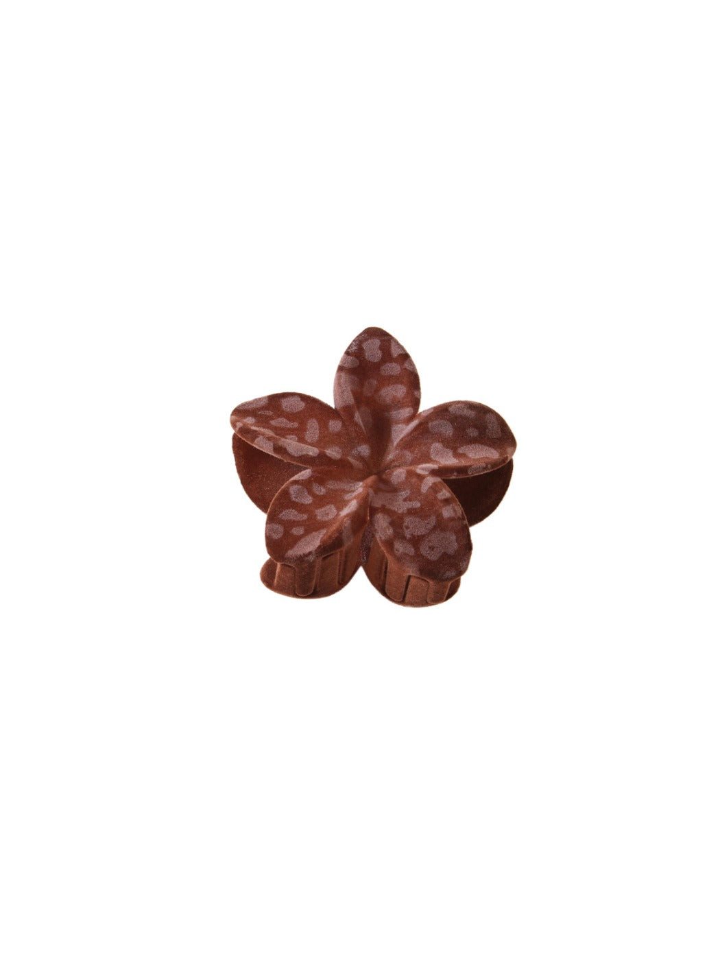 Beau - Chic Polka Dot Flower Hair Claw Clip