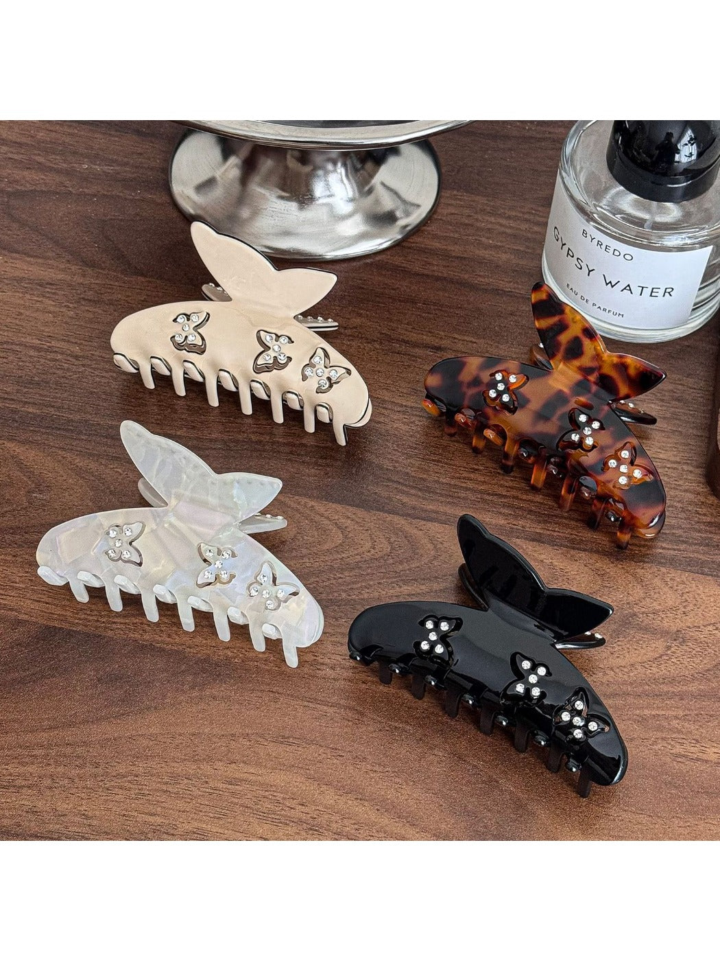 Beau - Butterfly Hair Claw Clip Acetate