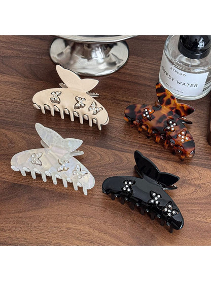 Beau - Butterfly Hair Claw Clip Acetate