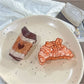 Beau - Cartoon Coffee Colored Hair Clip