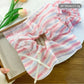 Gifty - Striped Fabric Hair Loop