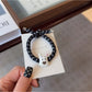 Gifty - Cartoon Dog Braided Knot High Elastic Hair Tie