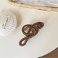 Beau - Matte Music Note Openwork Claw Clip