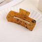 Beau - Vintage Acetate Brown Hair Clip
