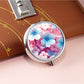 Mirroray - Floral Pattern Three Compartment Portable Mirror