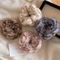 Gifty - Leopard Fluffy Hair Scrunchies Hair Ties