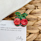 Beau - Glossy Fruit Shape Fashion Claw Clip