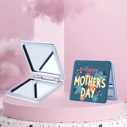 Mirroray - Decorative Foldable Pocket Glass Makeup Mirror