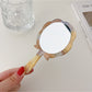 Mirroray - Stylish Rose Design Acetate Vanity Mirror