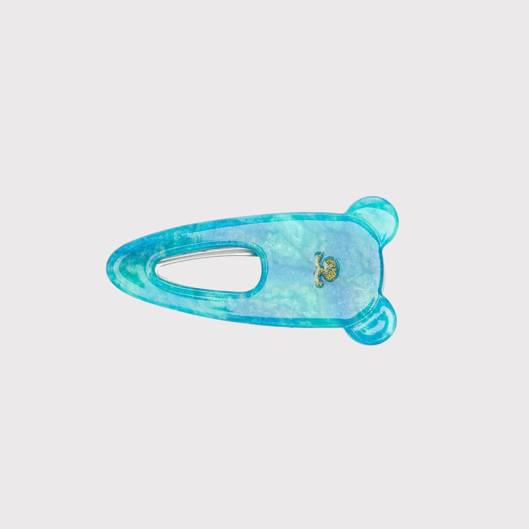 Beau - Openwork Cute Bear Glossy Hair Clip