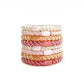 Gifty - Twill Twisted-Shaped Hair Tie Set