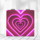 Mirroray - Heart Print Folding Compact Mirror