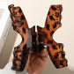 Beau - Simple Arc Shape Glossy Fashion Claw Clip