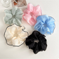 Gifty - Polyester Contrast Trim Oversized Scrunchie