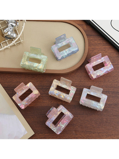 Beau - Colorful Square-Shaped Hair Clip