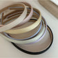 Gifty - Satin Pink Slim Headband