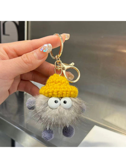 Keypus - Adorable Soot Ball Plush Keychain