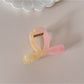 Beau - Sweet Floral Starfish Bow Wave Claw Clip