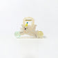Beau - Acrylic Cartoon Puppy Flying Pose Claw Clip