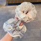 Gifty - Gentle Floral Voluminous Scrunchie