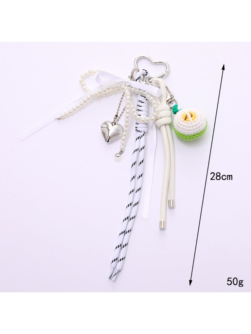 Keypus - Cute Fruit-Shaped Pendant Keychain