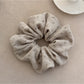Gifty - Simple Floral Knitted Scrunchie