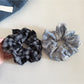 Gifty - Chic Plaid Ruched Scrunchie