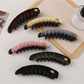 Beau - Curved Velvet Wrapped Hair Clip