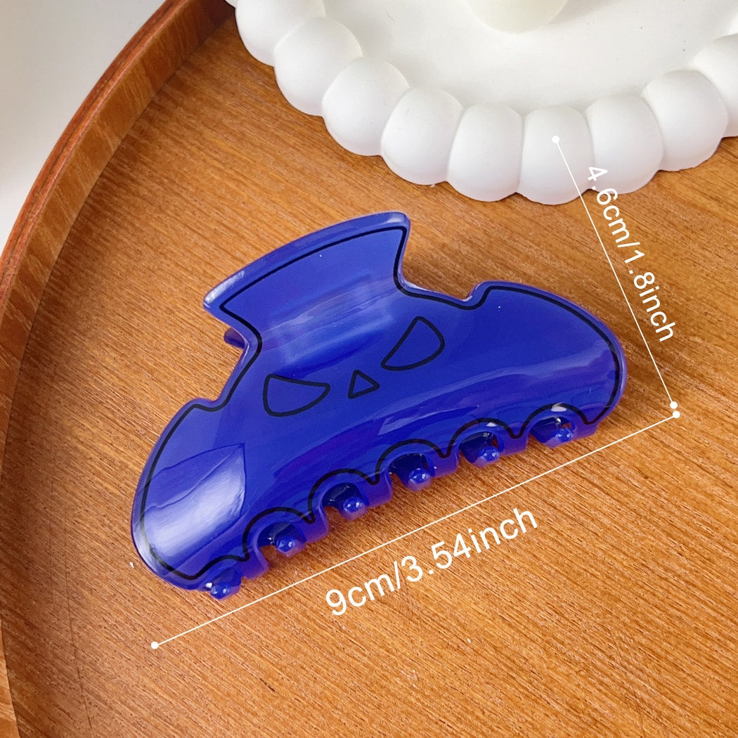 Beau - Halloween Pumpkin Face Claw Clip