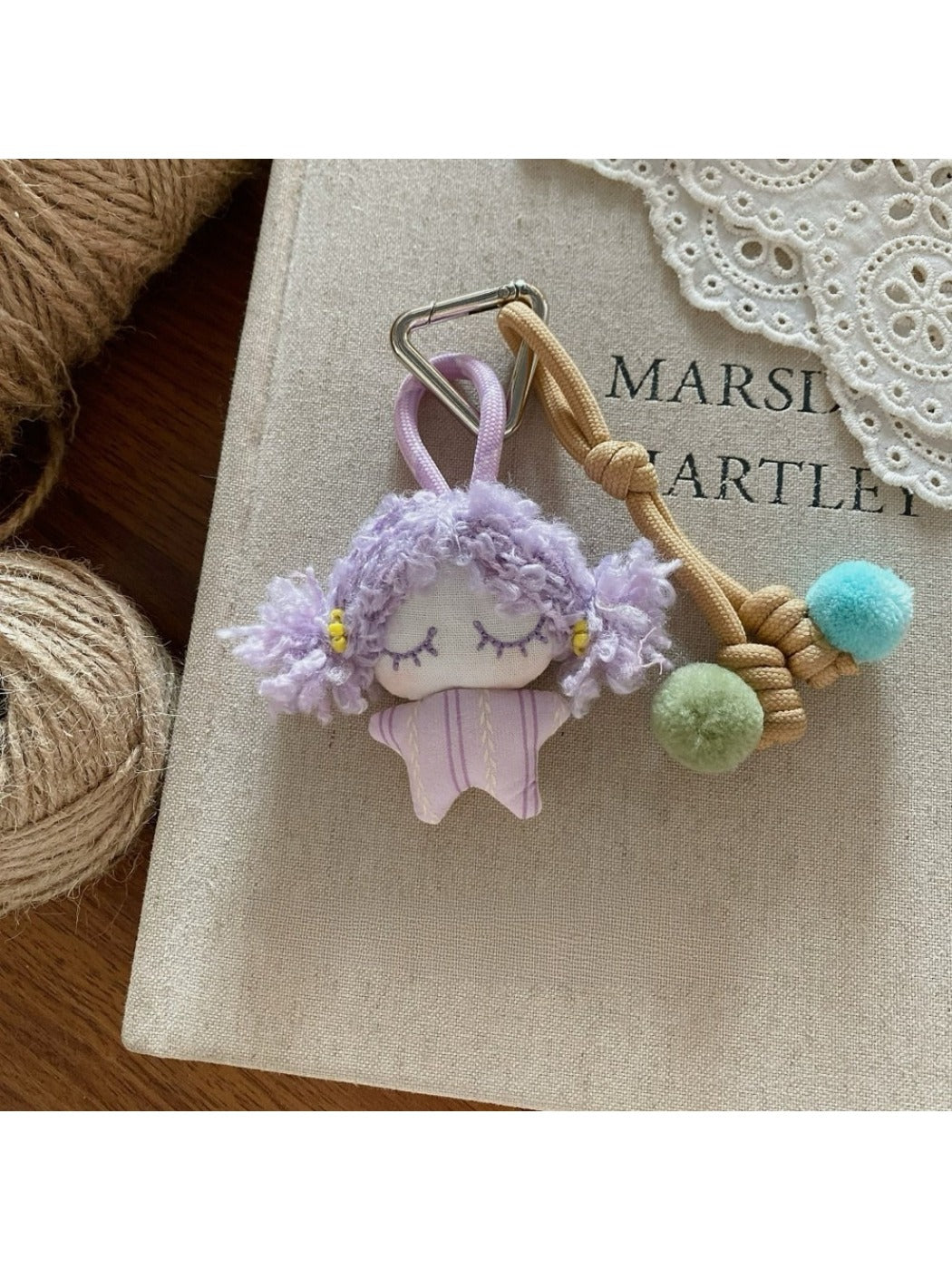 Keypus - Cute Doll Bag Charm Keychain