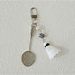 Keypus - Sports Style Badminton Keychain