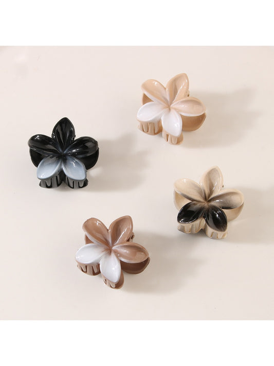 Beau - Chic Gradient Flower Claw Clip