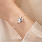 Lovra - Heart Accent Synthetic Zirconia Bracelet