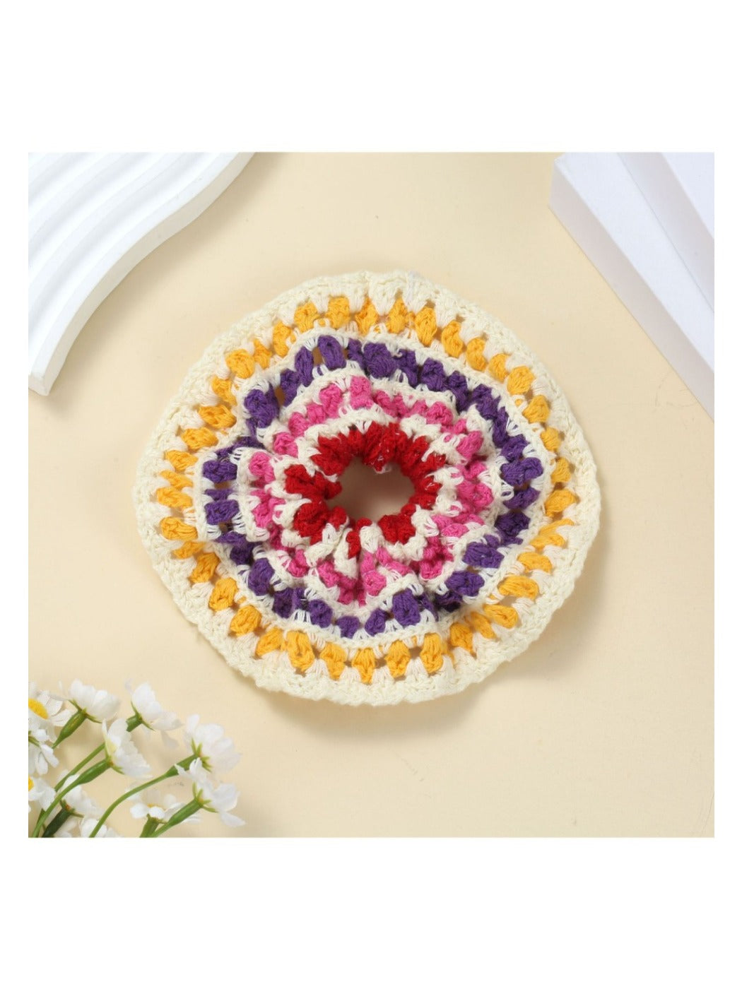 Gifty - Fashionable Knitted Scrunchie Hair Bands