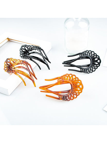 Beau - Vintage Openwork Duckbill Hair Claw Clip