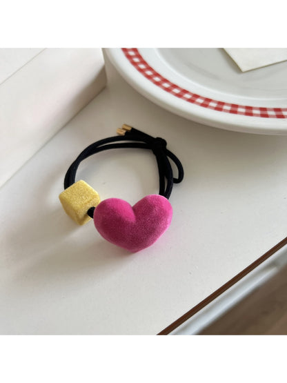 Gifty - Simple Cute Heart Shape Hair Tie