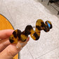 Beau - Geometric Wave Acetate Fiber French Barrette