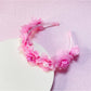 Gifty - Solid Color Floral Headband