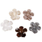 Beau - Muted Marble Floral Design Claw Clip