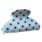 Beau - Modern Minimalist Polka Dot Claw Clip