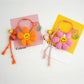 Keypus - Daisy Sunflower Smile Keychain