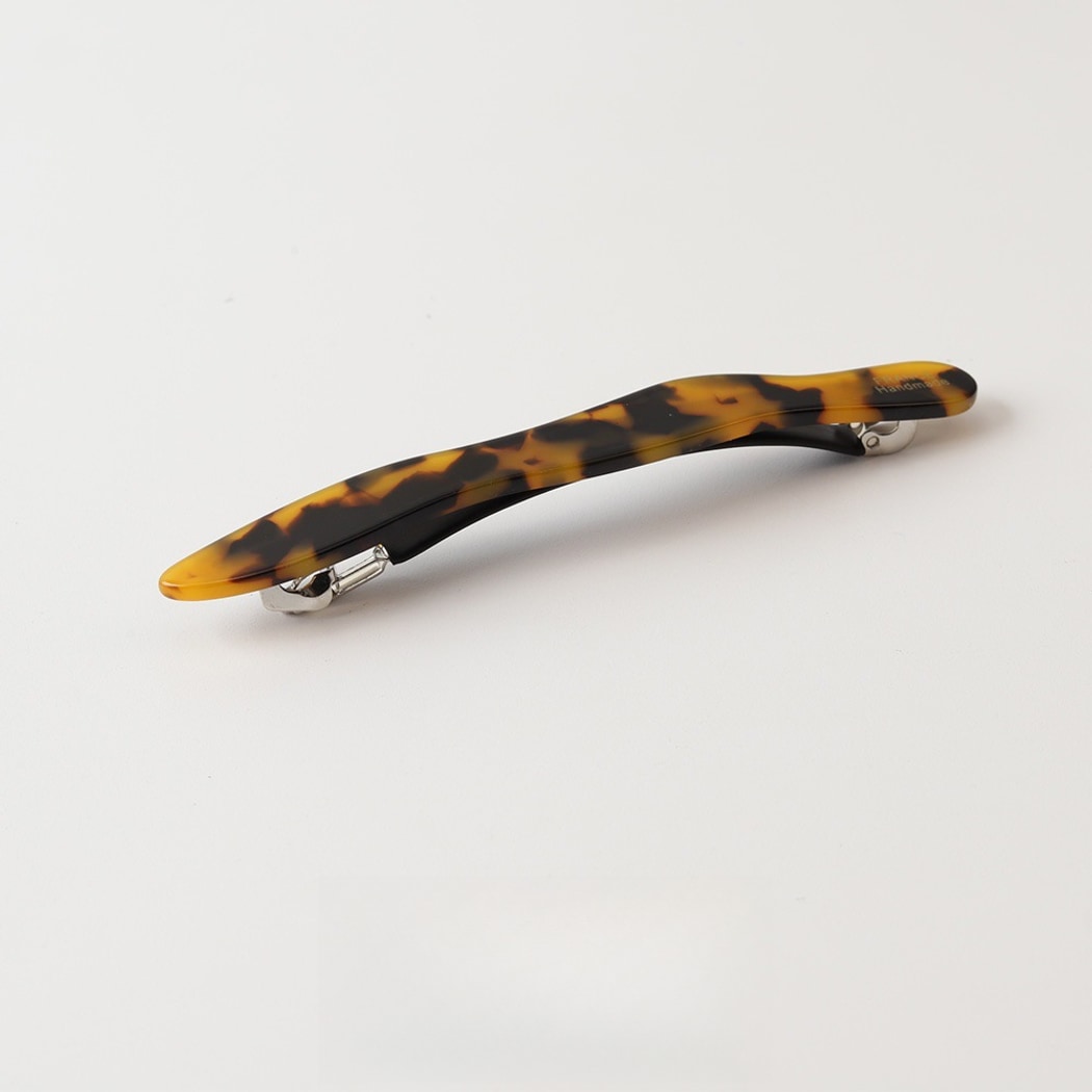 Beau - Elegant Marbled Print French Barrette