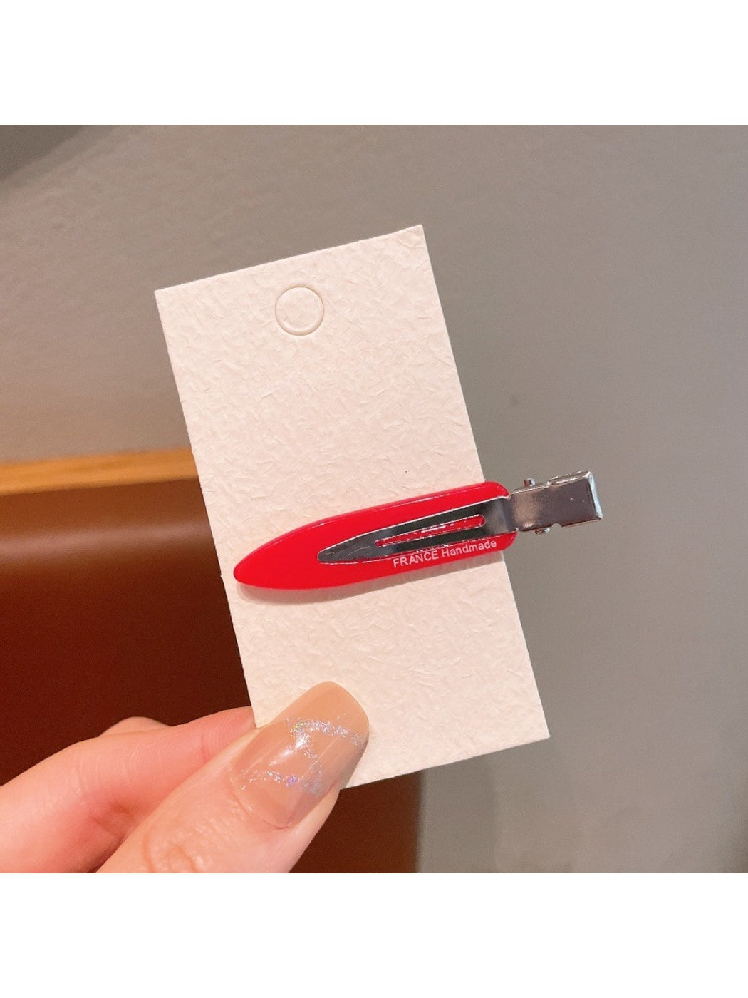 Beau - Minimalist Acetate Water-Drop Hair Clip