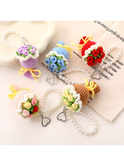 Keypus - Rose handbag pendant